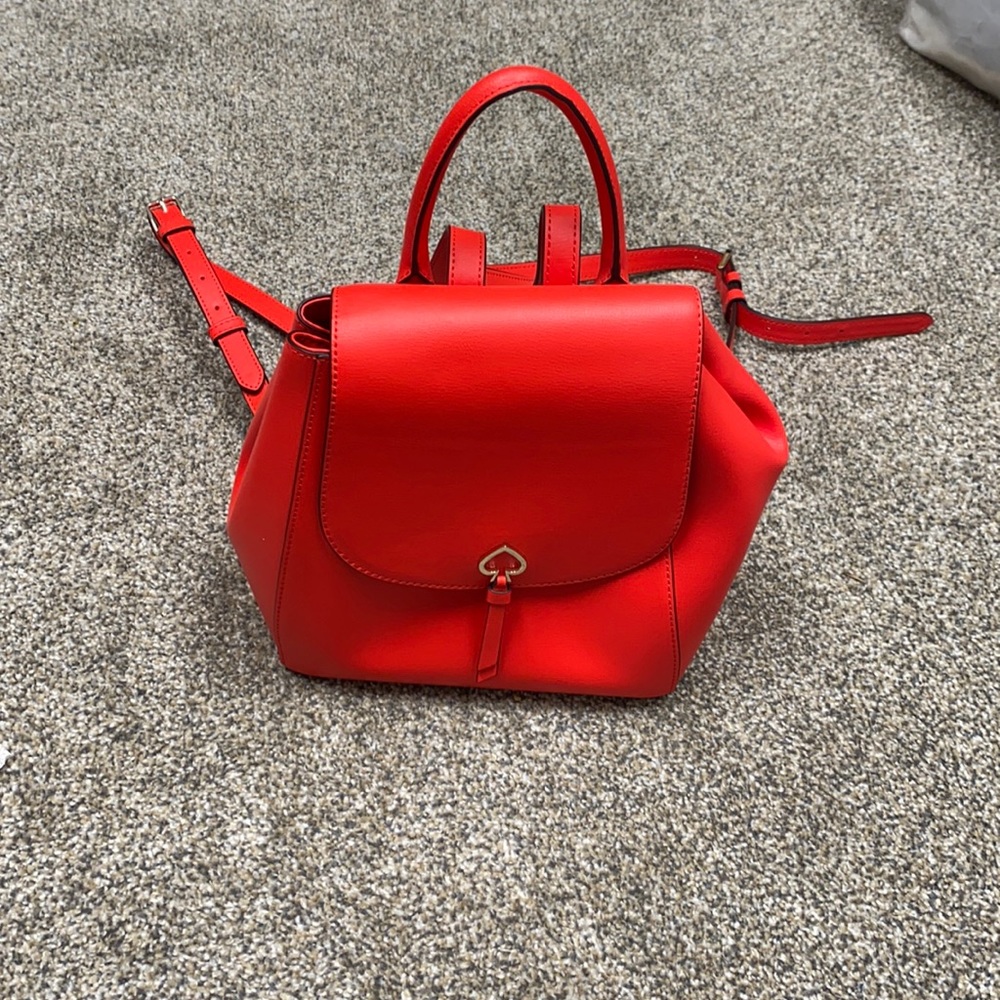 BRAND NEW Red Kate Spade Backpack